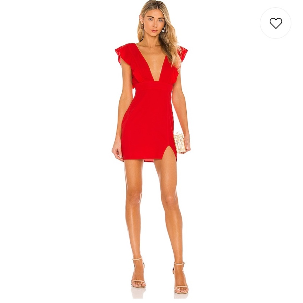 Beautiful red dress